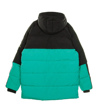 JORDAN Giaccone Lungo Uomo Down Parka Black/watermelon/neptune Green da uomo