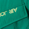 JORDAN Giaccone Lungo Uomo Down Parka Black/watermelon/neptune Green da uomo