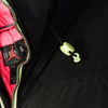 JORDAN Giaccone Lungo Uomo Down Parka Black/watermelon/neptune Green da uomo