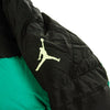 JORDAN Giaccone Lungo Uomo Down Parka Black/watermelon/neptune Green da uomo