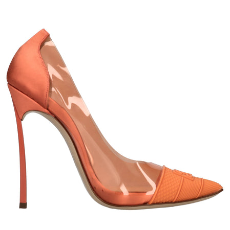 Casadei Scarpe con Tacco Arancio da donna