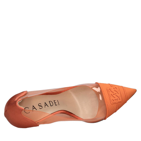 Casadei Scarpe con Tacco Arancio da donna