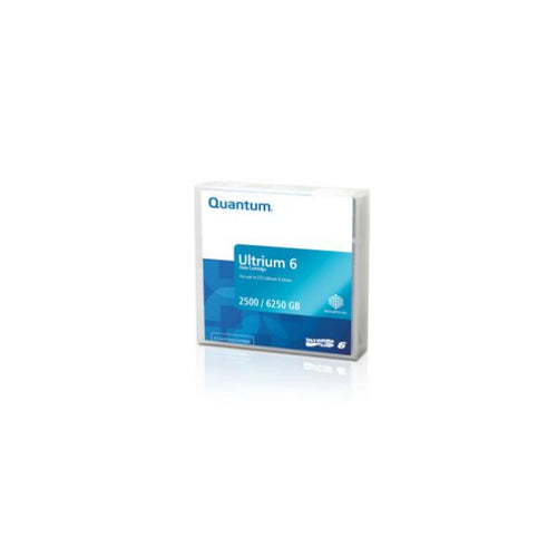 Quantum MR-L6MQN-02 supporto di archiviazione di backup Nastro dati vuoto 2,5 TB LTO 1,26 cm (Quantum data cartridge - LTO Ultrium 6 [LTO-6] WORM using BaFe. Must order in multiples of 20.)