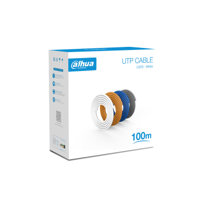 CAVO DAHUA UTP 100 METRI - CAT6E DH-PFM920I-6UN-C-100 100% rame | DH-PFM920I-6UN-C-100
