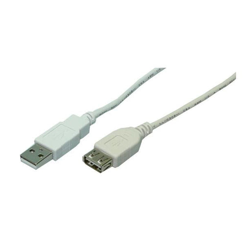 LogiLink USB 2.0 5m cavo USB 0,5 m USB A Grigio