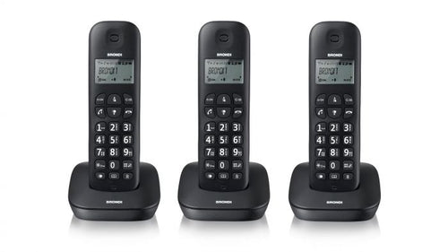 TEL.CORDLESS DIGITAL BRONDI GALA TRIO BK