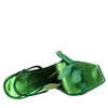 3JUIN Sandali Verde da donna