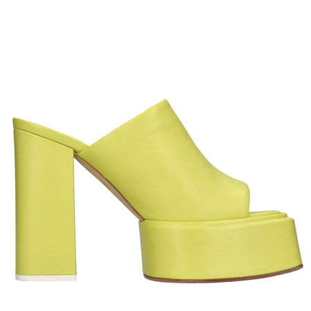 3JUIN Sandali Giallo da donna
