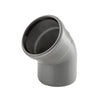 Curva gomito da 40mm - 2pz raccordo con guarnizione