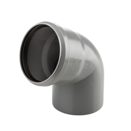 Curva gomito da 40mm - 2pz raccordo con guarnizione