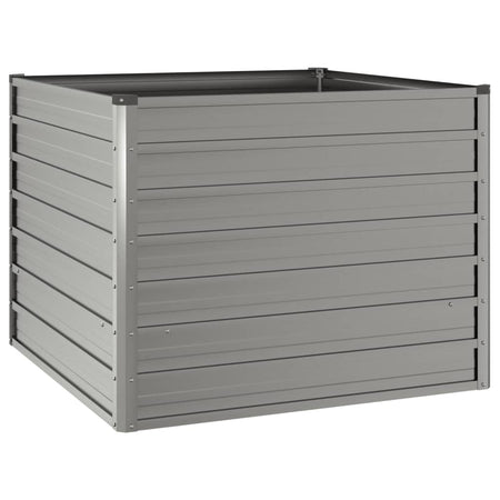 Letto Rialzato da Giardino in Acciaio Corten Durevole 100x100x77 cm Ruggine