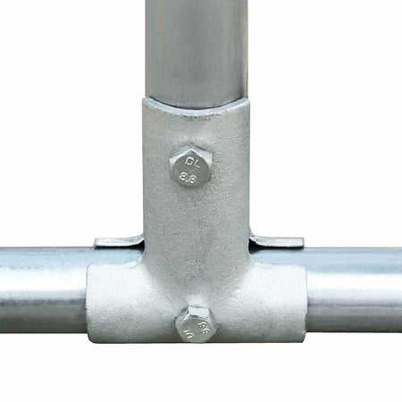 Gabbia per Polli da Esterno 2,75x2x1,92m in Acciaio Zincato