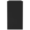 Scrivania Nera 90x40x72 cm in Legno Multistrato