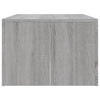 Tavolino da Salotto Grigio Sonoma 102x50x36cm Legno Multistrato