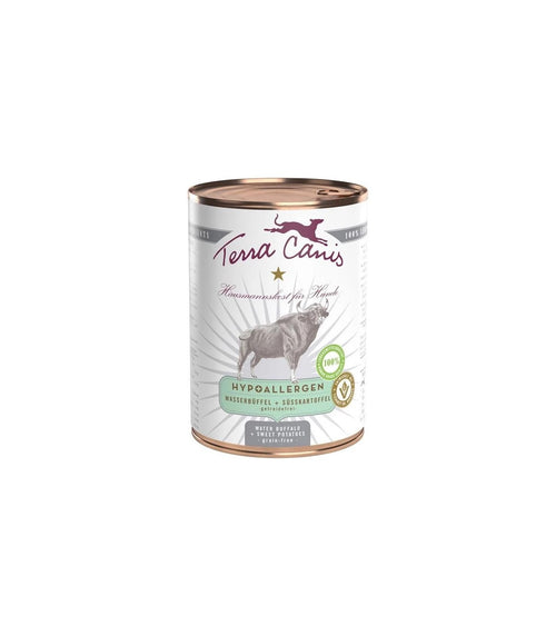 Terra Canis Hypoallergenic bufalo d'acqua con patata dolce 400 gr