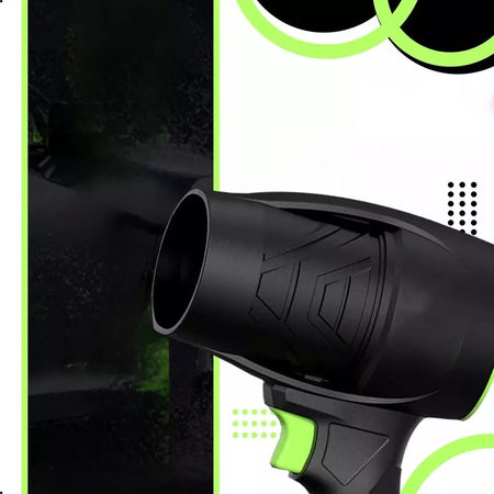 Soffiatore Elettrico con Doppia Batteria 48V portatile senza fili POTENTE CON VALIGIA
