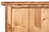 Biscottini Vetrinetta Country in legno massello di tiglio finitura naturale. Made in Italy