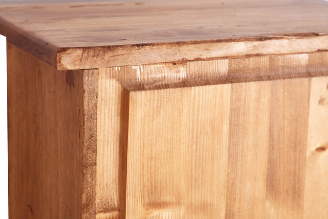 Biscottini Vetrinetta Country Biscottini 40x25x98 legno massello tiglio Made Italy