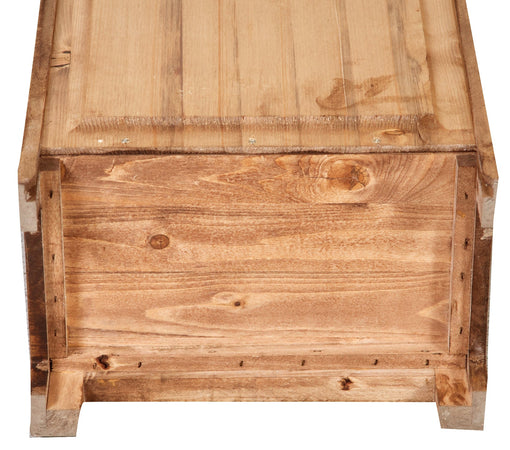 Biscottini Vetrinetta Country Biscottini 40x25x98 legno massello tiglio Made Italy