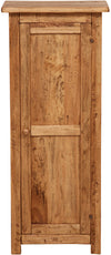 Biscottini Stipetto Country Mobile legno massello tiglio finitura naturale 40x25x98