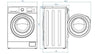 SANGIORGIO Lavatrice FS614CA9 6kg 1400 giri Classe A Carica Frontale Bianco