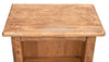 Biscottini Libreria Giorno Country Legno Massello Tiglio Naturale 40x25x98 Biscottini Italy