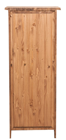 Biscottini Libreria Giorno Country Legno Massello Tiglio Naturale 40x25x98 Biscottini Italy