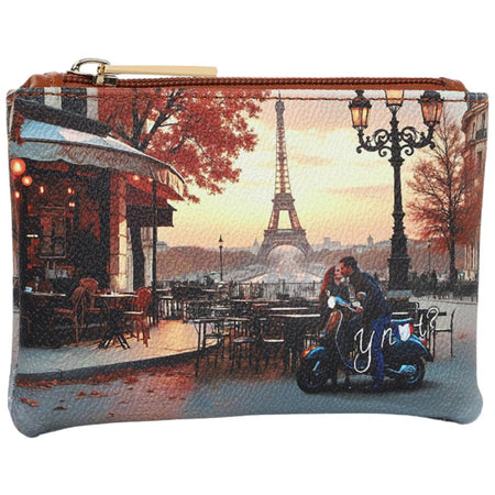 YNot pocket piccola con zip KISSES FROM PARIS YES340F6