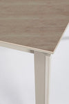 Tavolo Briva allungabile rettangolare con piano in ceramica e supporto in mdf