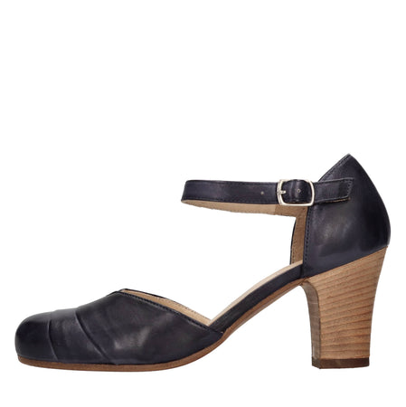 JP/DAVID Scarpe con Tacco Blu da donna