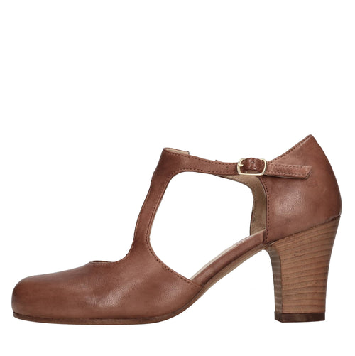 JP/DAVID Scarpe con Tacco Marrone da donna