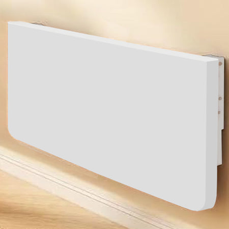 Tavolo Pieghevole a Muro Salvaspazio Multiuso in MDF Bianco 80x60cm