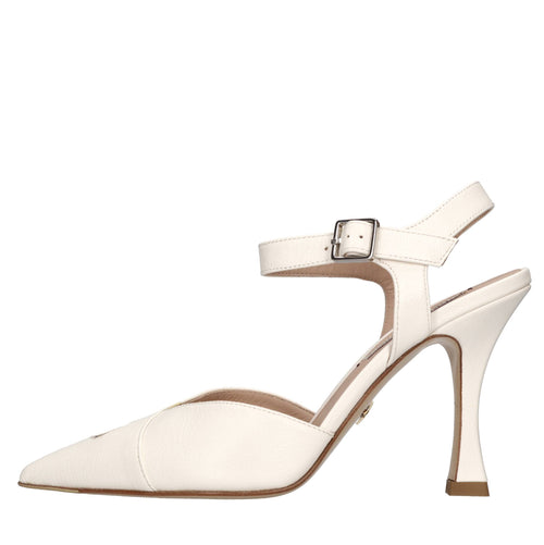 GIORGIO FABIANI Scarpe con Tacco Bianco da donna