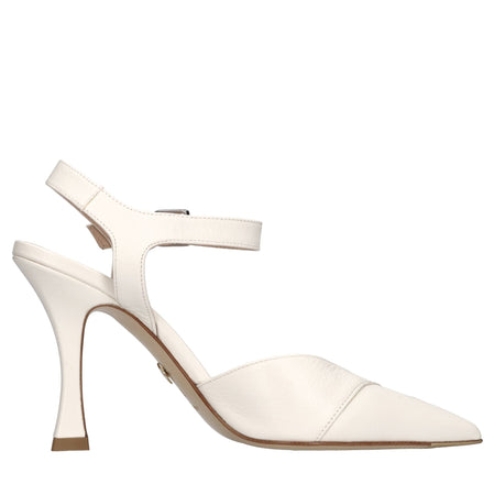 GIORGIO FABIANI Scarpe con Tacco Bianco da donna