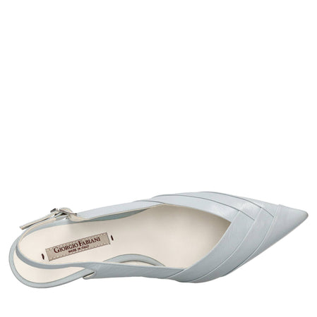 GIORGIO FABIANI Scarpe con Tacco Azzurro da donna