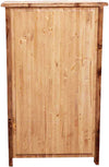 Biscottini Inginocchiatoio in legno massello di tiglio finitura naturale L60xPR47xH96 cm. Made in Italy