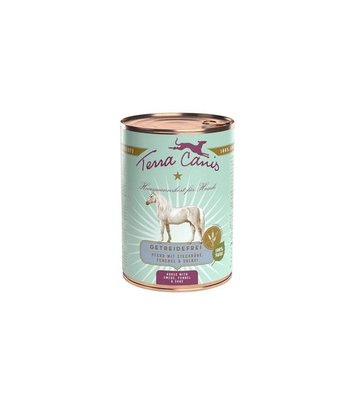 Terra Canis grain-free Cavallo con rutabaga, finocchio e salvia 400 gr