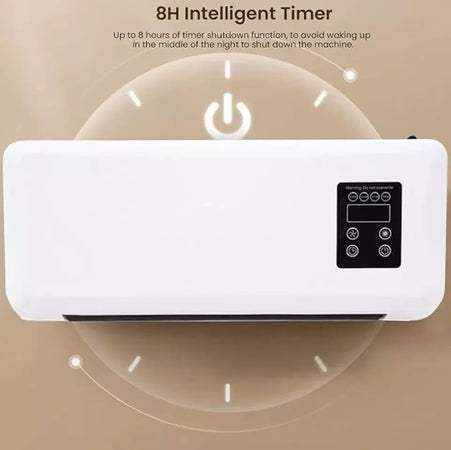 TERMOVENTILATORE RISCALDATORE CONDIZIONATORE PORTATILE DA PARETE VENTILATORE