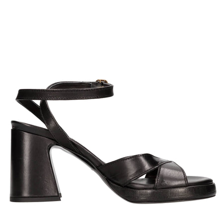 HUNDRED 100 Sandali Nero da donna