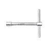 ORECA-CHIAVE A T BOCCA ESAGONALE MODELLO CORTO mm 6 CROMATE