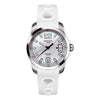 Orologio CERTINA uomo DS ROOKIE datario gomma bianco / mop