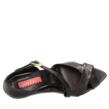 HUNDRED 100 Sandali Nero da donna