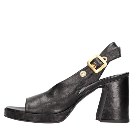 HUNDRED 100 Sandali Nero da donna