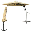 Ombrellone da Giardino Sistema Apri&Chiudi Decentrato 3 mt Impermeabile Beige Airvent