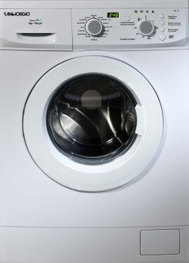 SanGiorgio SES710D Lavatrice Frontale 7kg 1000 Giri Classe D 15 Programmi Bianco