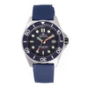 Orologio LORENZ uomo Aquitania automatico 1000 M acciaio / blu