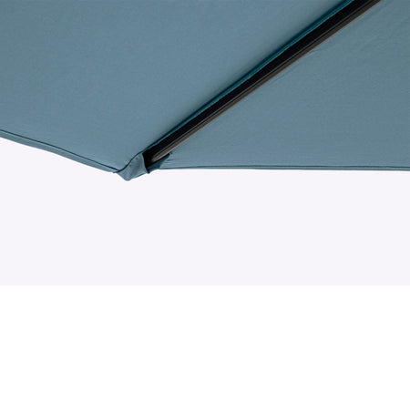 Ombrellone palo centrale "Kalife" in alluminio verniciato a polvere per giardino e balcone Ø 300 cm