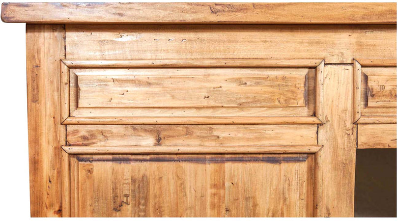 Biscottini Biscottini Bancone Country legno massello tiglio naturale 300x90x97 Made in