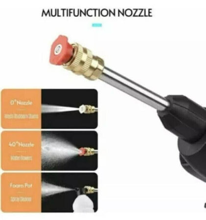 Idropulitrice 2 batteria 48V Alta pressione Portatile Senza Fili Lavaggio Auto e moto