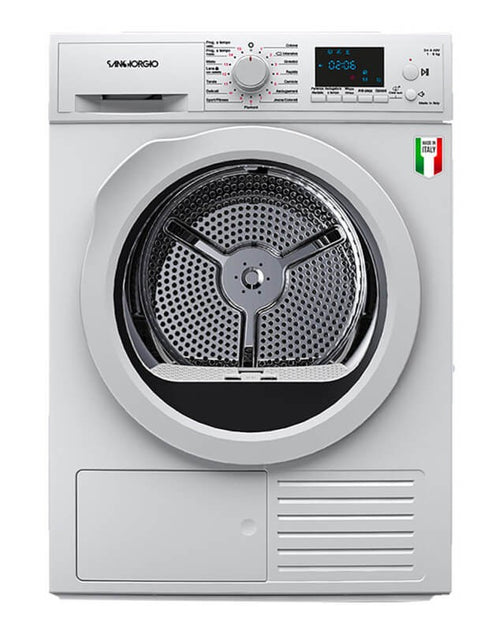 SanGiorgio SDR8P Asciugatrice 8 kg A++ Pompa di Calore Caricamento Frontale